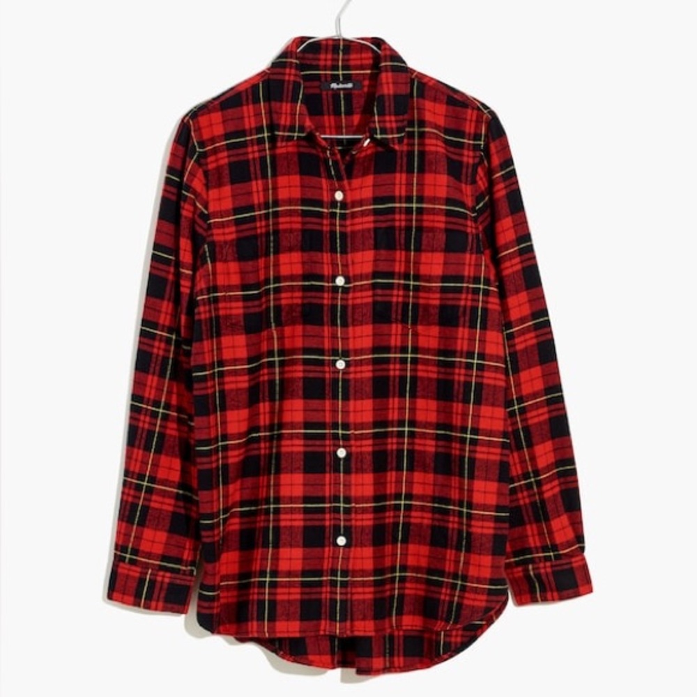 Madewell Classic Ex-Boyfriend Shirt in Kirtling Plaid